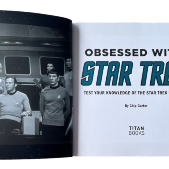 🔥 NEW “Obsessed with Star Trek” Book by Chip Carter‎ EXPANDED & UPDATED! [2018] - Picture 4 of 10